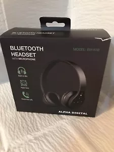 Alpha Auricolare Bluetooth Digitale con Microfono BH-530 Nero - Foto 1 di 6