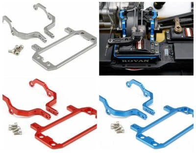 CNC Alloy Servo Mount Base Bracket Brace for Losi 5ive-t Rovan LT DTT 1/5 RC - Image 1 of 2