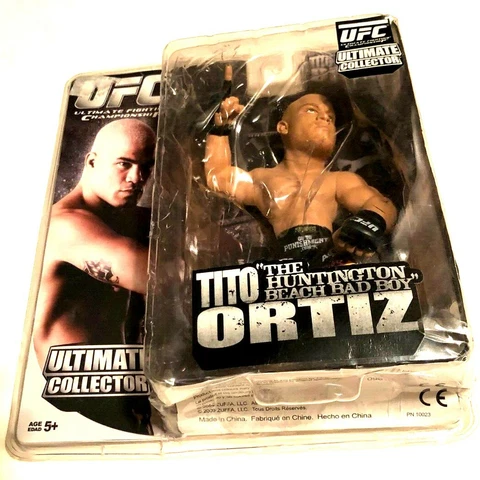 2009 Round 5 Zuffa UFC Tito Ortiz Huntington Beach Bad Boy Action Figure Sealed Cover