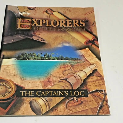 SoftKey Explorers of the New World CAPTAIN'S LOG Manual book - Image 1 of 2