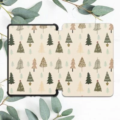 Christmas Trees Winter Beige Case For All-new Kindle 10th Gen Kindle Paperwhite - Image 1 of 3