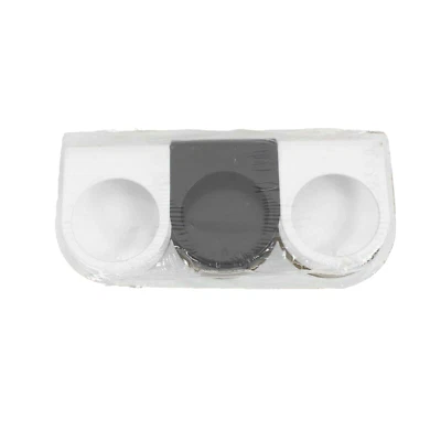 IKEA Blanco Negro Motsta Apilable Pack de 3 Candelabros Foto 1 de 2