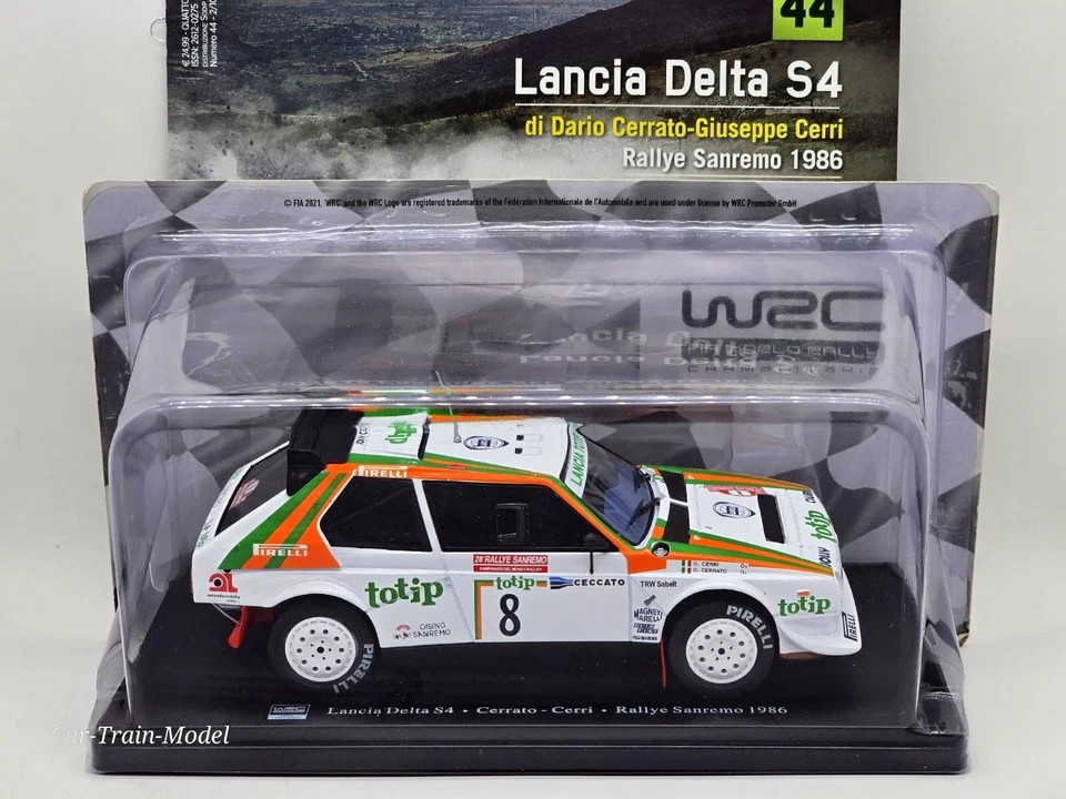 Lancia Delta S4 - Rallye Sanremo 1986 - WRC Collection 1:24 - Immagine 1 di 1