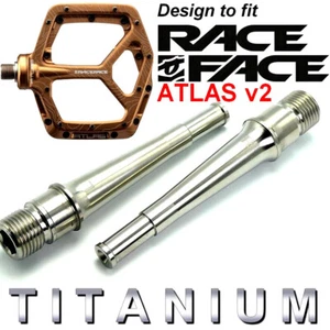 RACE FACE ATLAS II a partir del año 2022: 2 ejes de pedales de TITANIO - ¡43% más ligeros! ¡4 colores! - Imagen 1 de 6