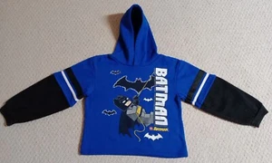 Lego Batman Boys Size 6 Multi-Color 100% Polyester Hooded Pullover Sweatshirt 23 - Picture 1 of 7