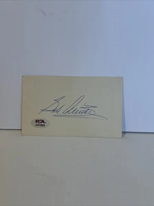 Bob Allison MLB Senators Autographed Signed Index Card D. 1995 PSA AN72924 VHTF - Picture 1 of 7