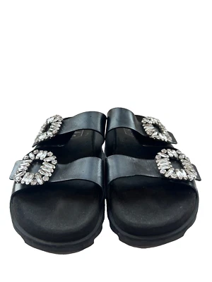 Toboganes de cuero Roger Vivier Slidy Viv Strass Foto 1 de 4