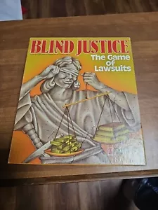 Blind Justice The Game of Lawsuits by Avalon Hill 1989 Vintage AH Board Game - Picture 1 of 8
