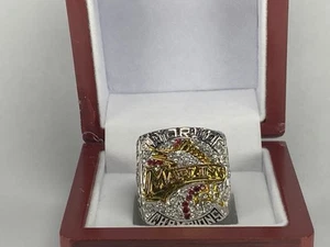 Florida Marlins 2003 World Series Championship Ring With Box - Josh Beckett - Picture 1 of 6