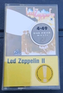 Led Zeppelin 2 cassette Tape Original As Seen Untested Condition - Picture 1 of 4