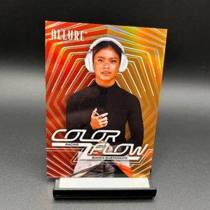 2025 Upper Deck Allure SE #LCYG-17 Bianca Bustamante Red Orange Color Flow /399 - Picture 1 of 2