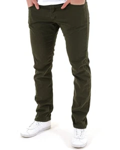 Pantalones de mezclilla Lois Terrace de algodón con 5 bolsillos oliva - Imagen 1 de 3