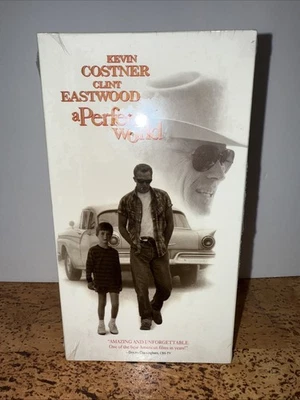 A Perfect World (1994) VHS Kevin Costner, Clint Eastwood New Factory Sealed! - Image 1 of 4