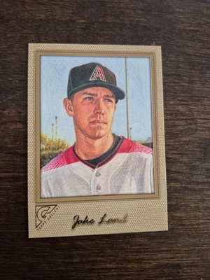 2017 Topps Gallery Jake Lamb Arizona Diamondbacks Canvas - Image 1 of 2