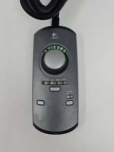 Logitech Sub Woofer Sound Speaker Volume Matrix Wired Remote Controller - A19 - Afbeelding 1 van 7