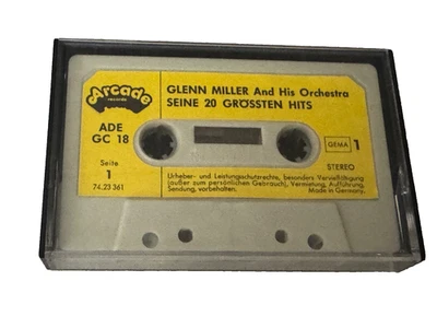 Glenn Miller and his Orchestra 20 größte Hits MC Kassette ARCADE – ADE GC 18 - Bild 1 von 4