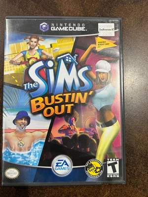 The Sims Bustin Out Nintendo GameCube - Complete!! - Image 1 of 4