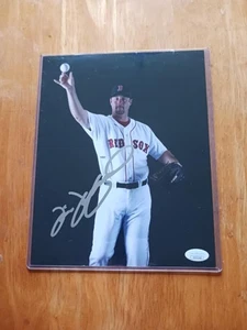 Tim Wakefield Boston Red Sox Signed 8x10 Photo JSA Authentication - Picture 1 of 3