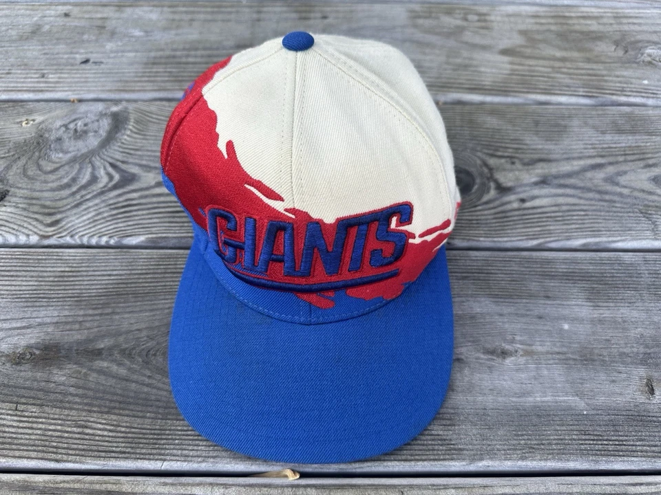 Sombrero de lana vintage Mitchell & Ness New York Giants adulto Splash SnapBack Foto 1 de 4