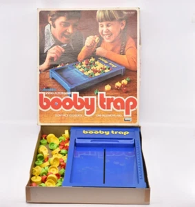 Vintage Booby Trap Game Spring Action Works Great 100% Complete Lakeside's 1975 - Picture 1 of 9