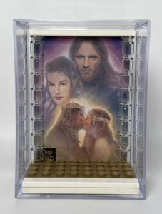 Minifigure Display Case For Lego LOTR Aragorn & Arwen NO MINIFIG INCLUDED - Picture 1 of 4