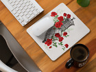 Steampunk Roses Non Slip Mouse Mat / Mouse Pad