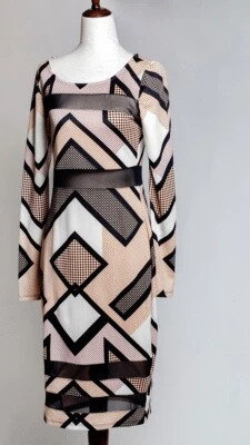 Vestido Fire Los Angeles Manga Larga Elástico Informal Cómodo Talla L Foto 1 de 4