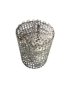 Cesta para freír Quality Industries, acero inoxidable, cubierta, 6HD - Imagen 1 de 4