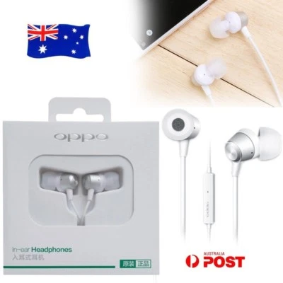 Genuine OPPO MH130 MH133 Headphones In-ear Music wired Earphones For Reno3 A5 AU - image 1 of 4