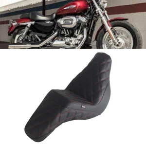 Sport Type Seat Cushion Cover w/Seat Fender Washer Nut Kit For Harley Low Rider - Picture 1 of 16