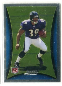 Bowman Chrome Ray Rice 2008 plata radiocontrol #bc73 73 31/199 Baltimore Ravens - Imagen 1 de 1