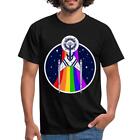 Star Trek Discovery Gay Pride Regenbogen Emblem Mnner T-Shirt