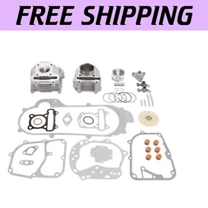 Upgrade Your GY6 50cc with Big Bore Cylinder Kit - 64mm Valve Performance Boost - Picture 1 of 11