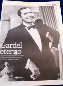 TANGO CARLOS GARDEL - Raro Periódico Clarín Espectáculos Argentina - Imagen 1 de 1