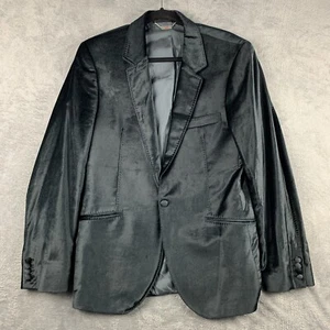 Versace Collection Mens Dinner Party Jacket Blazer Adult 38" Black - Picture 1 of 12