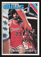 1975-76 Topps Rowland Garrett #42 - Chicago Bulls - Vintage EX+