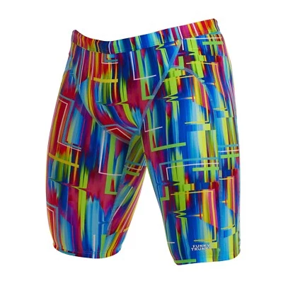 Funky Trunks The Glitch Jammer Badehose Badeshorts Kinder Jungen chlorbeständig - Bild 1 von 4