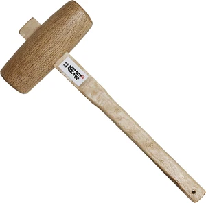 Wooden Mallet for Woodworking 55Mm Oak, Japanese Wood Mallet Hammer for Chiselin - Picture 1 of 4