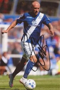 BIRMINGHAM: DAVID COTTERILL SIGNED 6x4 ACTION PHOTO+COA - Picture 1 of 1