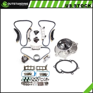 ✅Fits 07-08 Saturn Outlook 3.6L Head Gasket Set Timing Chain Kit Water Pump - Picture 1 of 12
