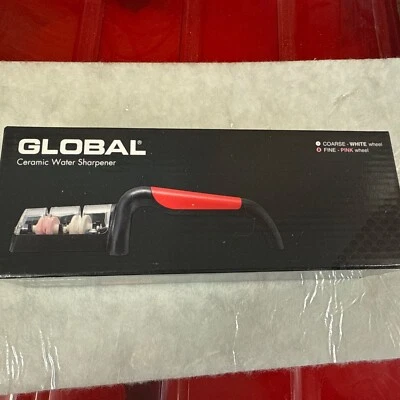 Global Ceramic Water Sharpener New In Retail Box $69.99 Wheels Made In Japan - Image 1 of 4