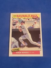 1986 Wade Boggs Fleer #2 Baseball's Best