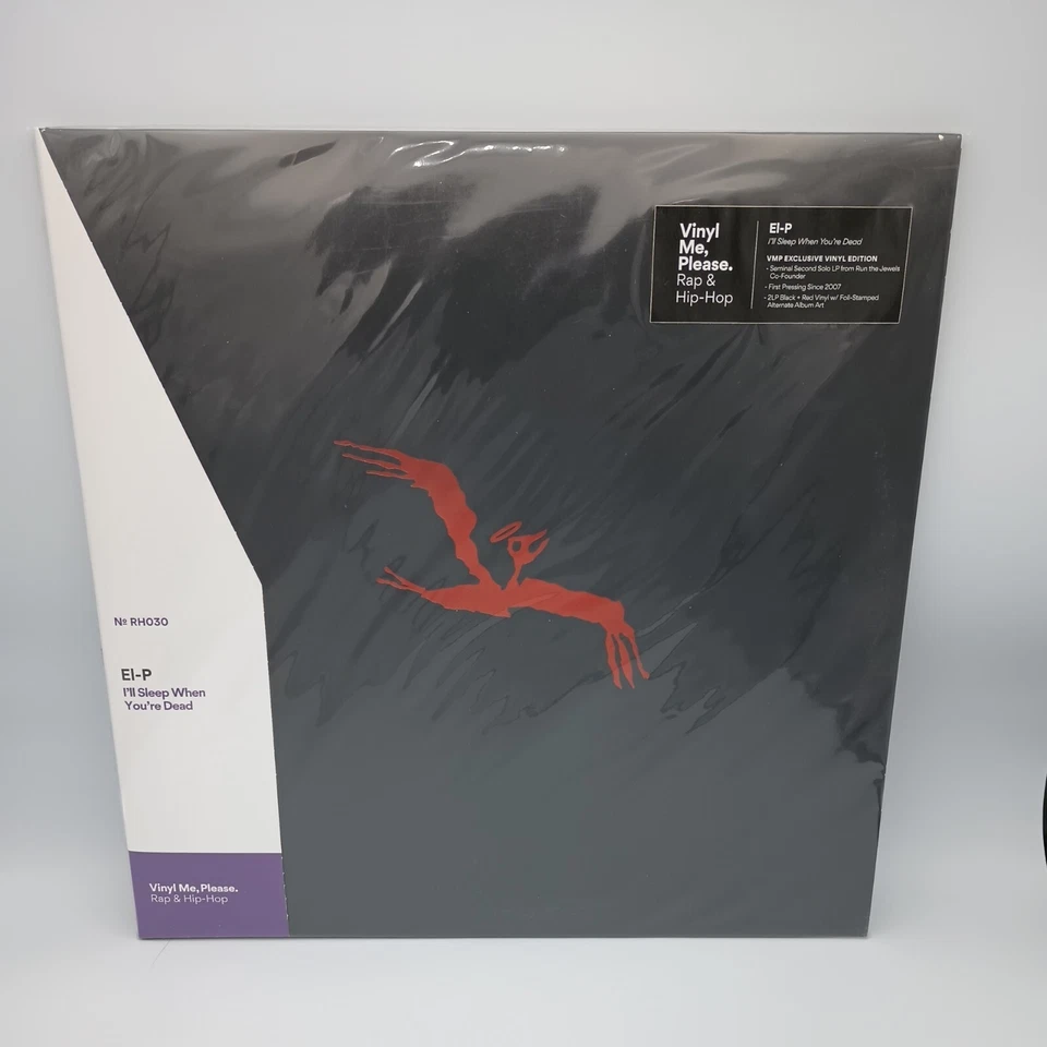 EL-P (of Run The Jewels) I'll Sleep When You're Dead VMP Brand New & Sealed - Image 1 of 2