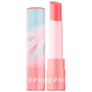 Sephora Lipstories Lipstick Balm 'Dew Me A Favor' Soft Coral Shimmer New - Picture 1 of 3