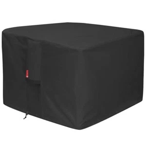 28x28x25 Inch Waterproof Fire Pit Cover Square Patio Fire Pit Table Cover - Picture 1 of 8