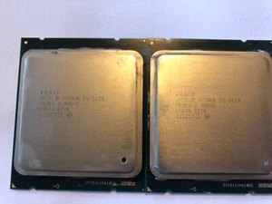 Intel Xeon E5-2620 6 Core 2.00GHz LGA 2011 15 MB L3 Processor SR0KW Matched Set - Picture 1 of 1