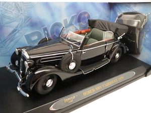 Ricko Horch 930V cabriolet (1939) nero 1:18 IMBALLO ORIGINALE! - Foto 1 di 24