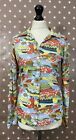 United Colors Of Benetton Stunning Vintage Shirt Top Blouse Women’s Size S