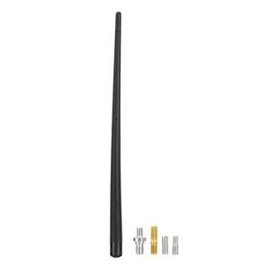 Black Easy Installation Car Radio Antenna with 4 Accessory Screws M5 M6 M8 - Picture 1 of 7