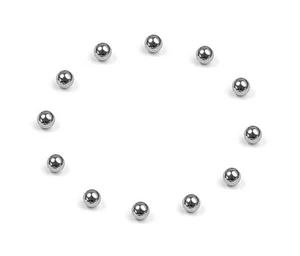 Xray 930120 Carbide Ball 2.4mm (12) - Bild 1 von 1